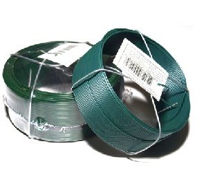 Stieple cinkota, PVC pārklāta 0.9 / 1.7mm x 100m
